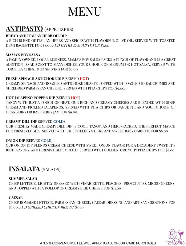 Food Menu